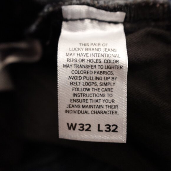 Lucky Brand jeans 110 Slim men's 32x32 blue denim - Picture 14 of 15